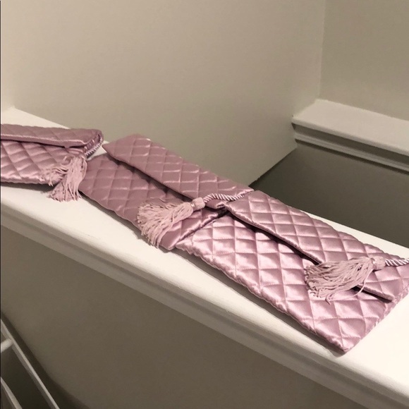 Dessy Group Suede Rose Clutch - Picture 7 of 8